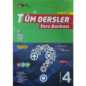 İlkokul 4. Sınıf Tüm Dersler Soru Bankası - Soru Bankası Merkezi Komisyon Soru Bankası Merkezi Yayınları Komisyon