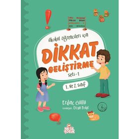 İlkokul Öğrencileri için Dikkat Geliştirme Seti - 1 - Erdinç Güllü