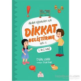İlkokul Öğrencileri için Dikkat Geliştirme Seti - 1 - Erdinç Güllü