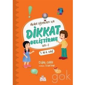 İlkokul Öğrencileri için Dikkat Geliştirme Seti - 2 - Erdinç Güllü