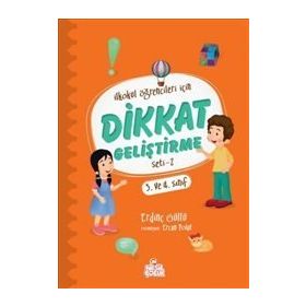 İlkokul Öğrencileri için Dikkat Geliştirme Seti - 2 - Erdinç Güllü