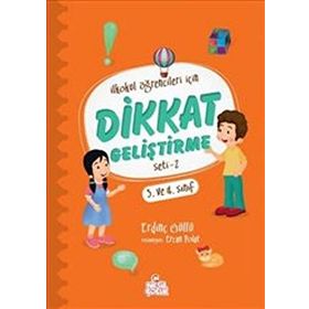 İlkokul Öğrencileri için Dikkat Geliştirme Seti - 2 - Erdinç Güllü