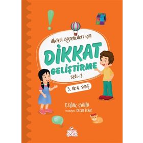 İlkokul Öğrencileri için Dikkat Geliştirme Seti - 2 - Erdinç Güllü