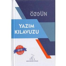 İlkokul - Ortaokul Özgün Yazım Kılavuzu - Bilim ve Kültür Yayınları