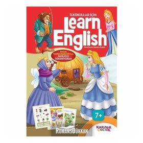 İlkokullar İçin Learn English - Kırmızı Yavuz Selim Erdoğan Kariyer Yayıncılık