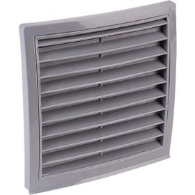 İloz 100 mm Çap Kahve Dış Duvar Izgarası