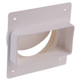 İloz 100 mm Klape Sistem Köşeli Çap