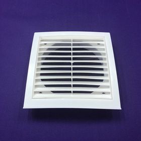 İloz 150 mm Çap Beyaz Dış Duvar Izgarası