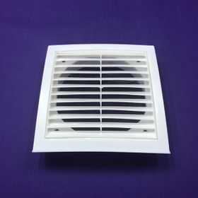 İloz 150 mm Çap Beyaz Dış Duvar Izgarası