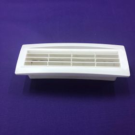 İloz İçten Klapeli 125 mm Beyaz Dış Duvar Izgarası