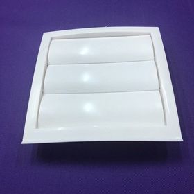 İloz Jaluzili 150 mm Çap Beyaz Dış Duvar Izgarası