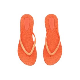 Ilse Jacobsen CHEERFUL01 Hot Orange Simli Turuncu Kadın Parmak Arası Terlik