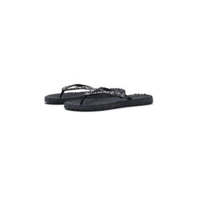 Ilse Jacobsen CHEERFUL03G Dark Indigo Taşlı Mavi Kadın Parmak Arası Terlik
