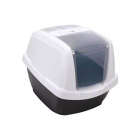 Imac 58,5 x 39 x 39,5 cm Koyu Gri Maddy Junior Üstten Açılabilen Kapalı Kedi Tuvaleti