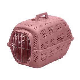 Imac Carry Sport 48x34x32 cm Koyu Pembe Metal Kapılı Köpek Taşıma Çantası