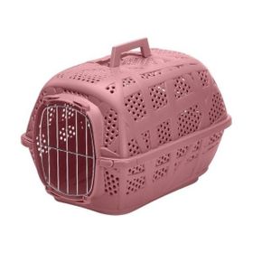 Imac Carry Sport 48x34x32 cm Koyu Pembe Metal Kapılı Köpek Taşıma Çantası