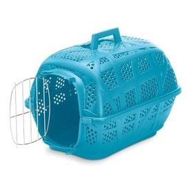 Imac Carry Sport Metal Kapılı 48.5x34x32 cm Mavi Kedi ve Küçük Irk Köpek Taşıma Çantası