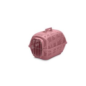 Imac Carry Sport Metal Kapılı 48.5x34x32 cm Pembe Kedi ve Küçük Irk Köpek Taşıma Çantası