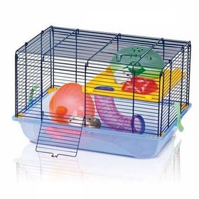 Imac Cricetti Lacivert Mavi 45x31x29 cm 9 Hamster Kafesi