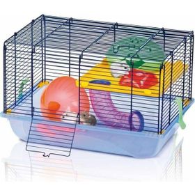 Imac Cricetti Lacivert Mavi 45x31x29 cm 9 Hamster Kafesi