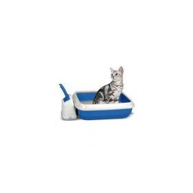 Imac Duo 59x40x28 cm Lacivert Kedi Tuvaleti