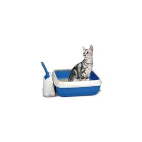 Imac Duo 59x40x28 cm Lacivert Kedi Tuvaleti