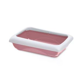 Imac Duo Pembe Beyaz 59x40x28 cm Kedi Tuvaleti