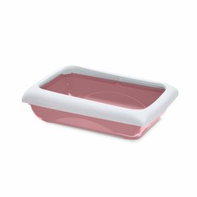 Imac Duo Pembe Beyaz 59x40x28 cm Kedi Tuvaleti