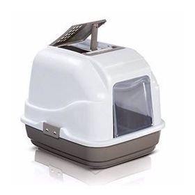 Imac Easy Cat Gri Filtreli Kapalı Kedi Tuvalet Kabı