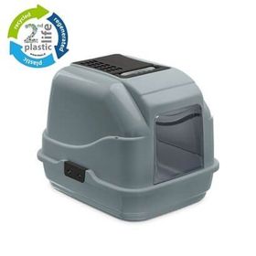 Imac Easy Cat Gri Geri Dönüşümlü Plastikten Kedi Tuvalet Kabı