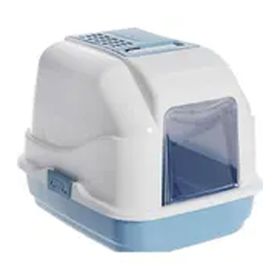 Imac Easy Cat Mavi 50x40x40 cm Kapalı Kedi Tuvaleti