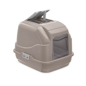 Imac Easy Gri 40x50x40 cm Cat Kapalı Filtreli Kedi Tuvaleti