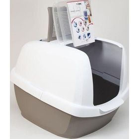 Imac Maddy Junior Üstü Açılır Kapalı Gri 57x43x41 cm Kedi Tuvaleti