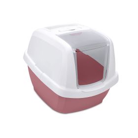 Imac Maddy Pembe Beyaz 57x43x41 cm Junior Kapalı Kedi Tuvaleti