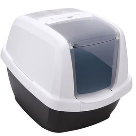 Imac Maddy Üstü Açılabilen Antrasit 62x49.5x47.5 cm Kapalı Kedi Tuvaleti