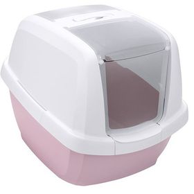 Imac Maddy Üstü Açılabilen Pembe 62x49.5x47.5 cm Kapalı Kedi Tuvaleti