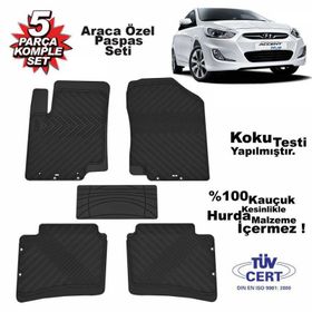 Image Hyundai Accent Blue Siyah Oto Paspas Seti