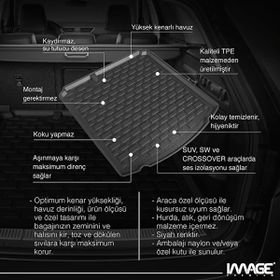 Image Volkswagen Tiguan SUV 2008-2016 Bagaj Havuzu