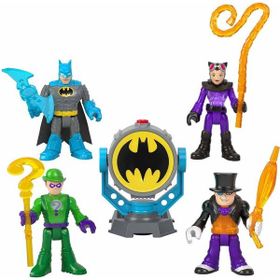 Imaginext HFD47 DC Super Friends Bat-Tech Bat Signal Figür Seti