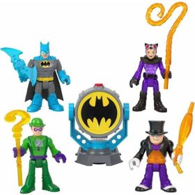 Imaginext HFD47 DC Super Friends Bat-Tech Bat Signal Figür Seti