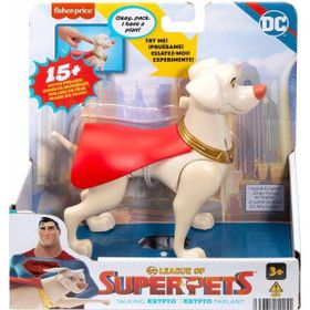 Imaginext HJF-28-HJF30 DC League of Super Sesli Figürler Krypto