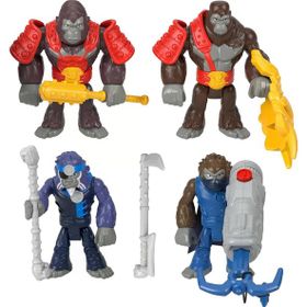 Imaginext HML57 Goril Komutan Maymun Ordusuna Karşı Aksiyon Figürü Seti