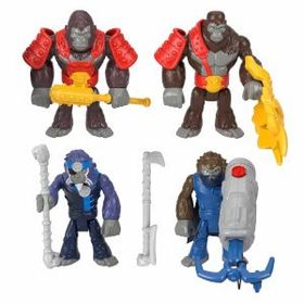 Imaginext HML57 Goril Komutan Maymun Ordusuna Karşı Aksiyon Figürü Seti