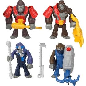 Imaginext HML57 Goril Komutan Maymun Ordusuna Karşı Aksiyon Figürü Seti