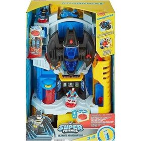Imaginext HNW08 Dc Super Friends Ultimate Headquarters Sesli Işıklı Macera Oyun Seti