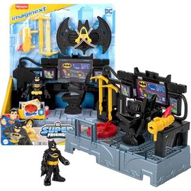 Imaginext JFD93 Işıklı Dc Super Friends Bat Komuta Merkezi Oyun Seti
