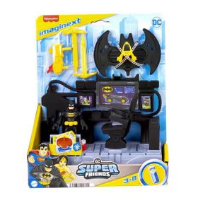 Imaginext JFD93 Işıklı Dc Super Friends Bat Komuta Merkezi Oyun Seti