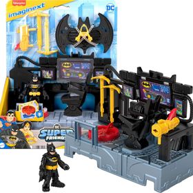 Imaginext JFD93 Işıklı Dc Super Friends Bat Komuta Merkezi Oyun Seti