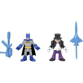 Imaginext M5645-GWP60 DC Super Friends Batman & Penguin Aksiyon Figürleri