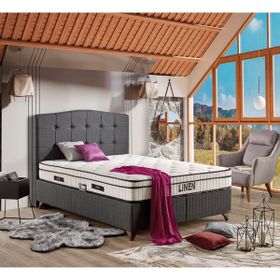 İmaj Linen 120x200 cm Tek Kişilik Baza
